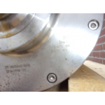 L 470 mm D 215 mm Roestvrij staal, Van der Graaf . TM215A40-0610. UNUSED.